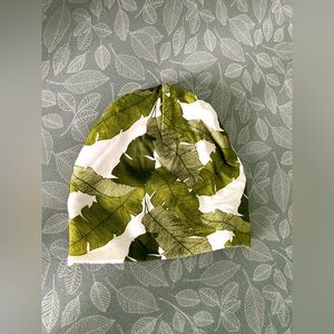 Kate Quinn banana leaf infant hat